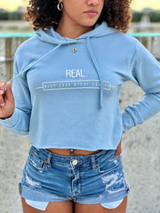 REAL Fall Crop Hoodie